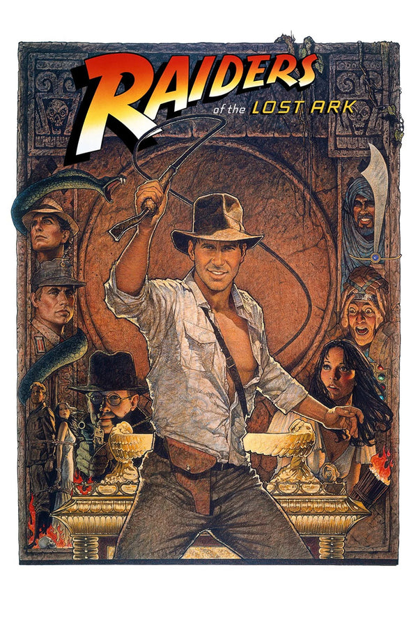 Raiders of the Lost Ark 1981 Vintage Poster - Premium Movie Poster
