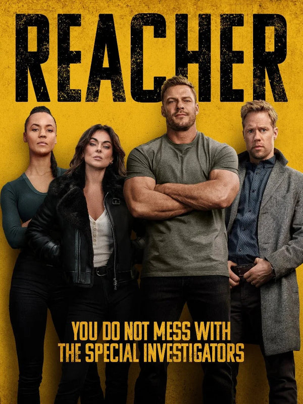 Reacher Movie Poster - Official Artwork & Design Movie Poster | Film Wall Art Print