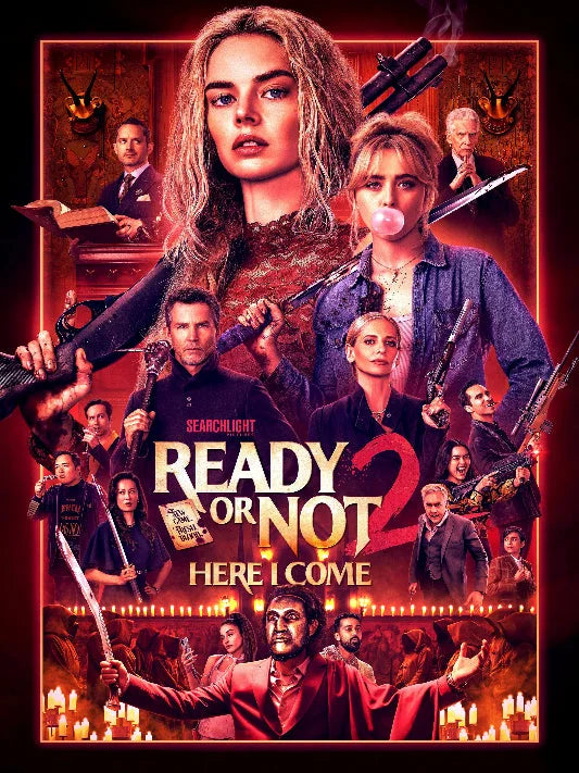 Ready or Not 2 Here I Come Movie Poster | Horror Sequel Movie Poster | Film Wall Art Print