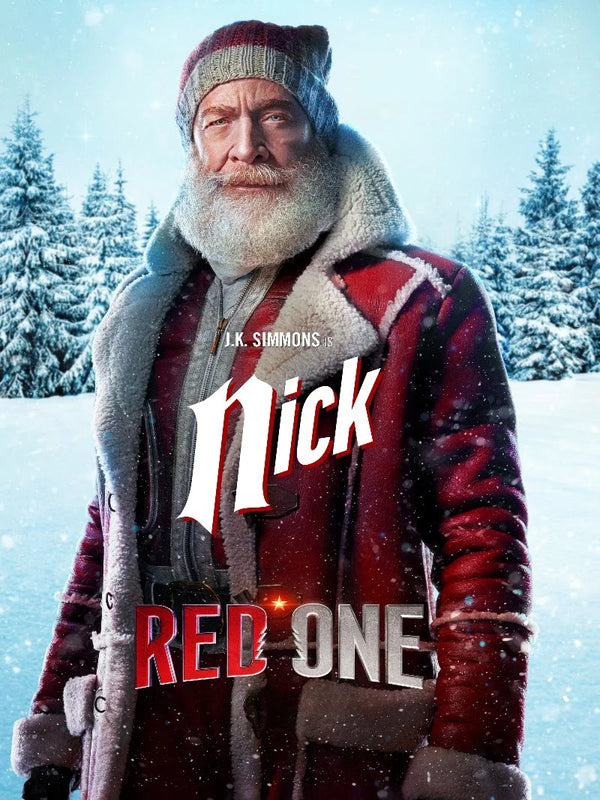 Red One Movie Poster - Dwayne Johnson & Chris Evans Holiday Action Movie Poster | Film Wall Art Print