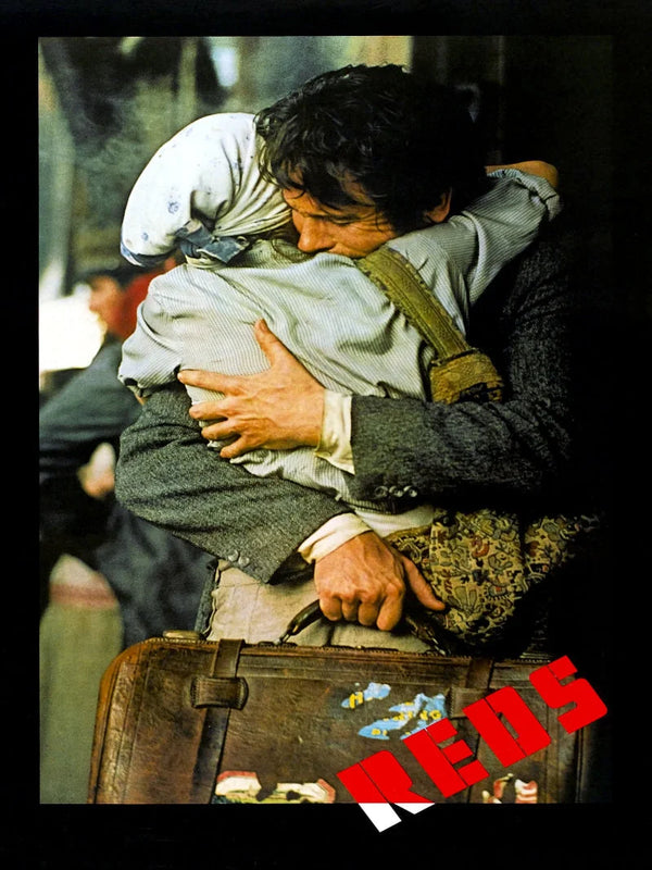 Reds Movie Poster - Warren Beatty & Diane Keaton Classic Movie Poster | Film Wall Art Print