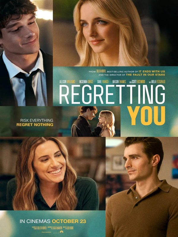 Regretting You Movie Poster - Official Film Artwork Movie Poster | Film Wall Art Print