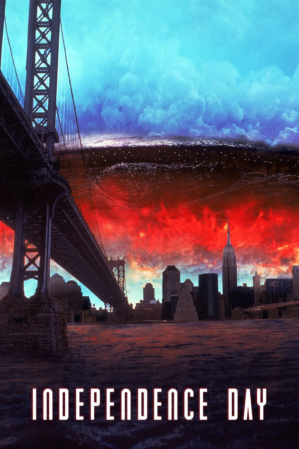 Relive 1996's Independence Day: Epic Action Wall Art - Premium Movie Poster