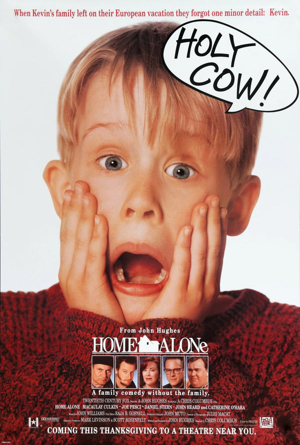 Relive Holiday Chaos: Home Alone (1990) Premium Wall Art - Premium Movie Poster