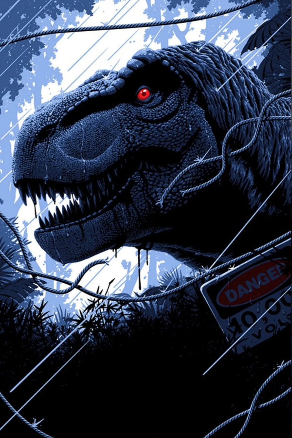 Relive Jurassic Park (1993) Adventure with Premium Wall Art! - Premium Movie Poster