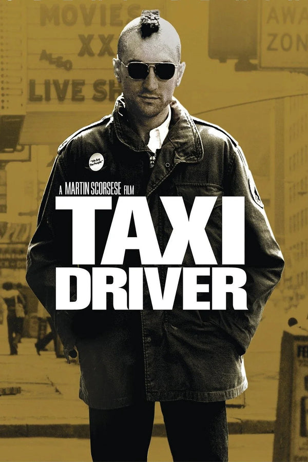 Relive Noir Vibe: Taxi Driver (1976) Iconic Wall Art - Premium Movie Poster