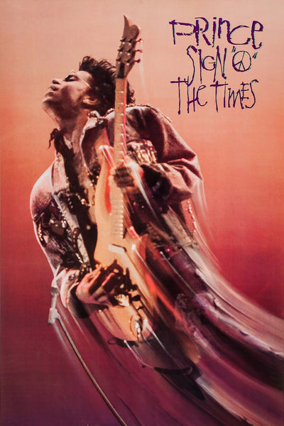 Relive Prince's 'Sign 'o' the Times' (1987) in Vibrant Wall Art - Premium Movie Poster