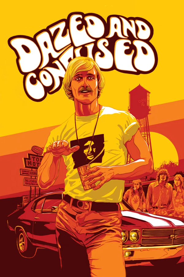 Relive the '70s Chaos: Dazed and Confused (1993) Poster - Premium Movie Poster