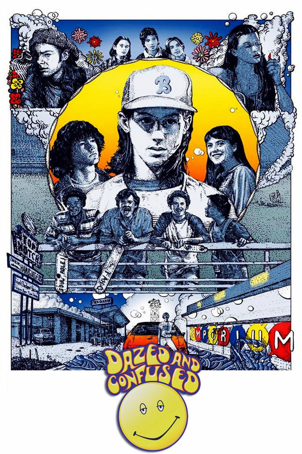 Relive the Chaos: Dazed and Confused (1993) Wall Art - Premium Movie Poster