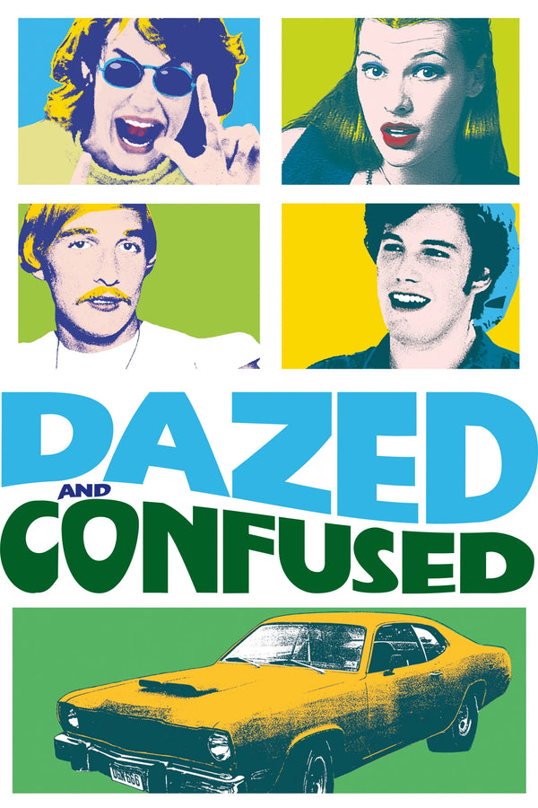 Relive the Chaos of 'Dazed and Confused (1993)' – 90s Comedy Wall Masterpiece! - Premium Movie Poster