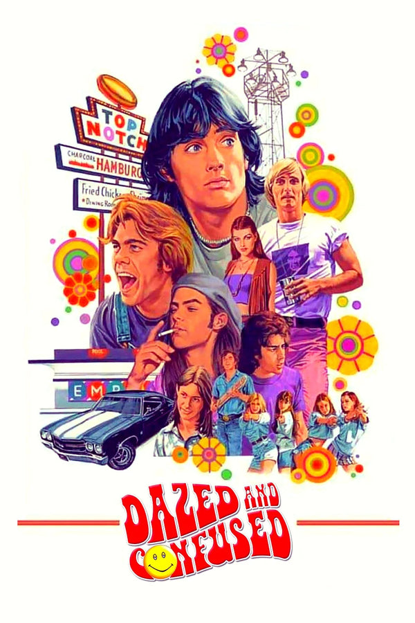 Relive the Chaos of Dazed and Confused (1993) Poster - Premium Movie Poster