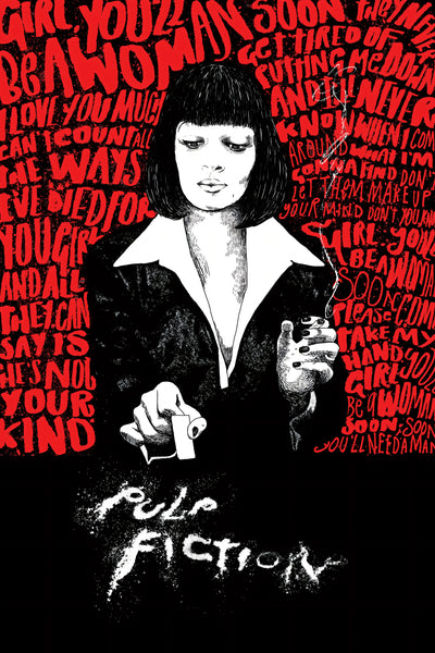 Relive the Chaos of Pulp Fiction (1994) – Iconic Wall Art - Premium Movie Poster