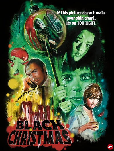 Relive the Chills of Black Christmas (1974) Vintage Poster - Premium Movie Poster