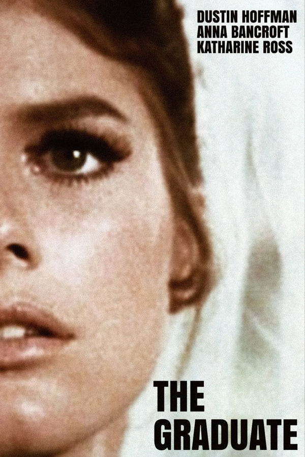 Relive the Classic Drama of The Graduate (1967) with This Stunning Wall Art - Premium Movie Poster