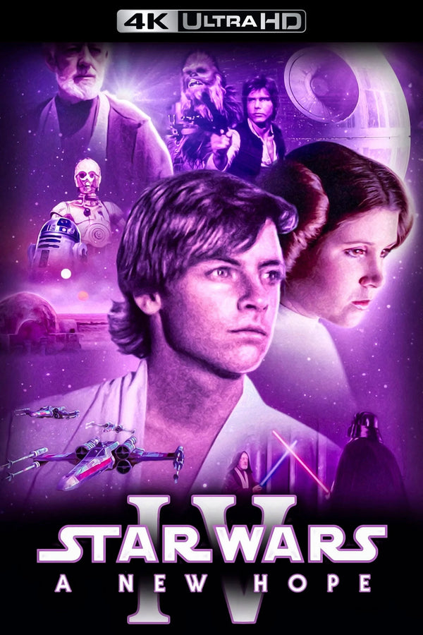 Relive the Galaxy’s First Trek with Star Wars (1977) Wall Poster - Premium Movie Poster