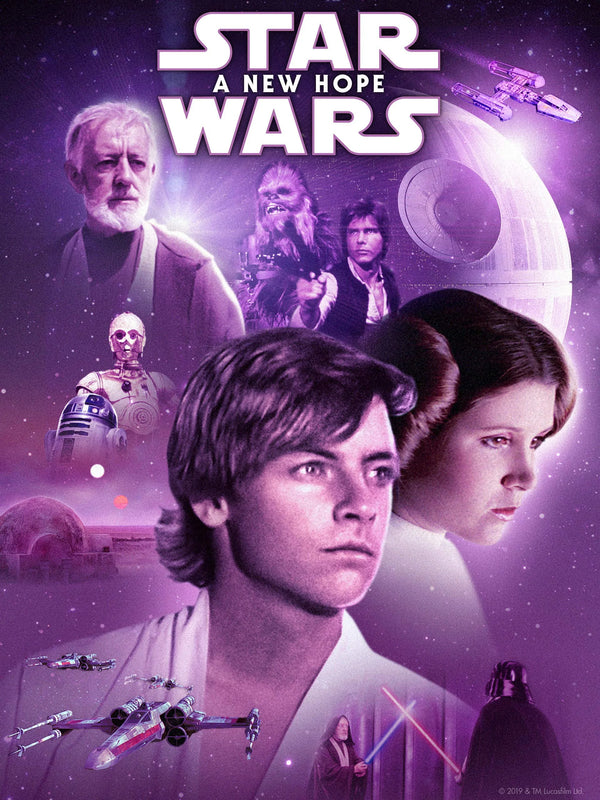 Relive the Galaxy’s Greatest Adventure: Star Wars(1977) - Premium Movie Poster