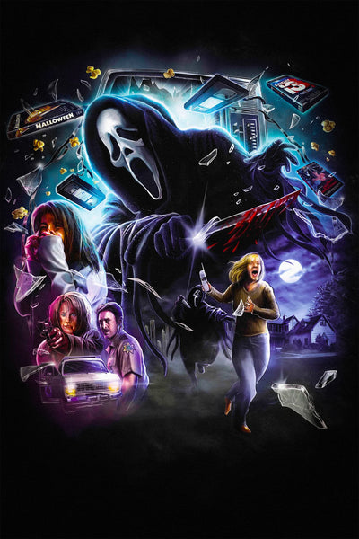 Relive the Horror of Scream (1996) – Iconic Poster Art - Premium Movie Poster