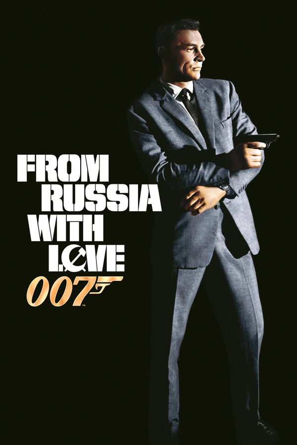 Relive the Thrill of From Russia with Love (1963) with this Iconic Poster - Premium Movie Poster