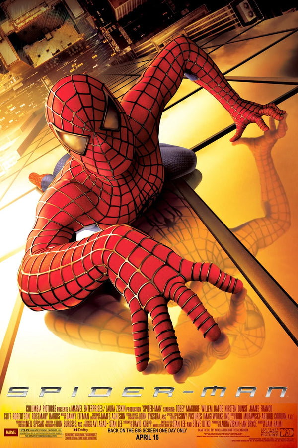 Relive the Web-Slinging Adventure of Spider-Man (2002) - Premium Movie Poster