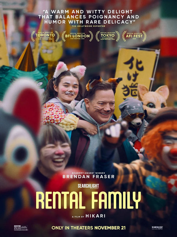 Rental Family Movie Poster - Official Artwork & Details Movie Poster | Film Wall Art Print