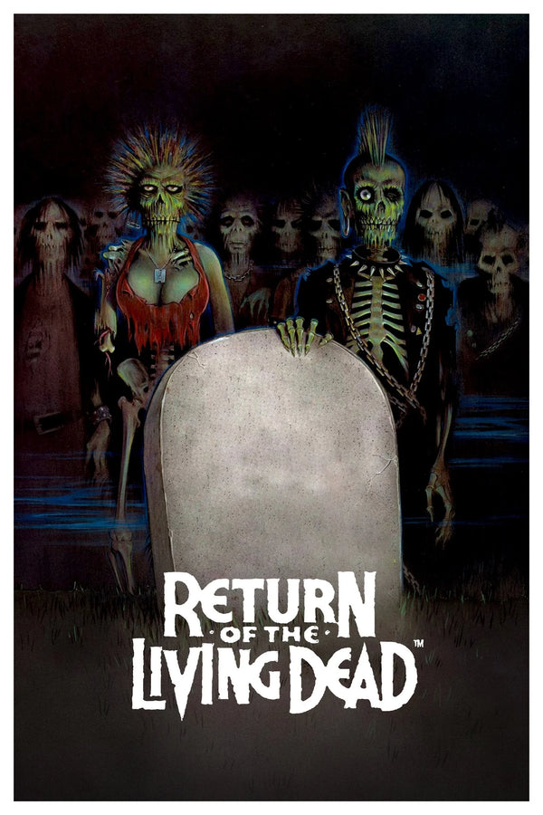 Return of the Living Dead 1985 Horror Wall Art Print - Premium Movie Poster