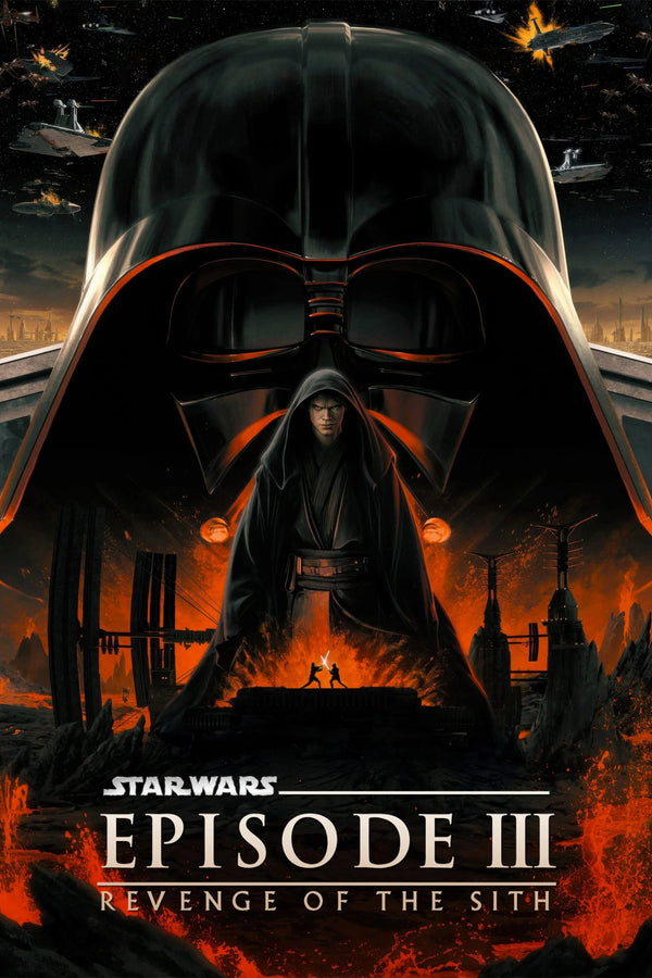 Revenge of the Sith (2005) Epic Scene Poster - Premium Movie Poster