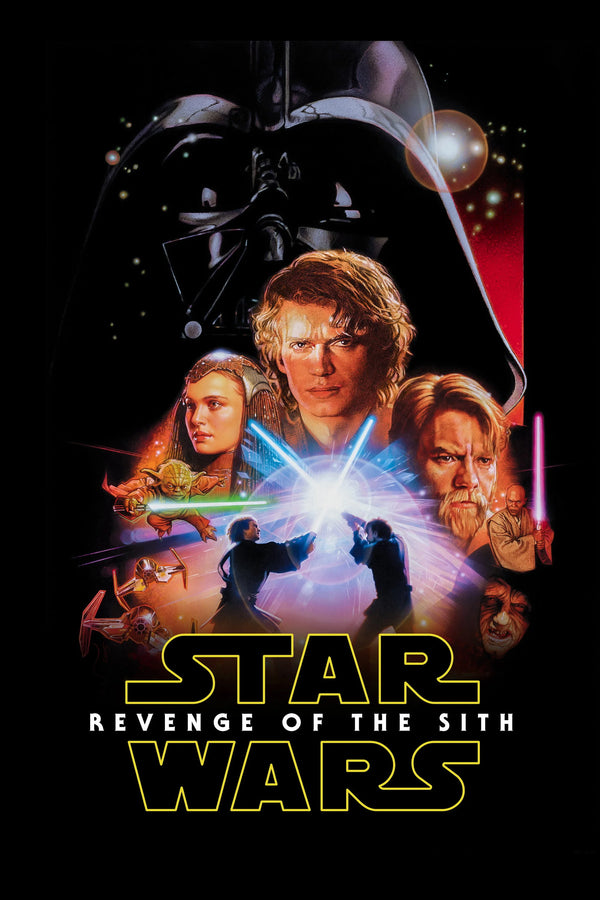 Revenge of the Sith (2005) Epic Star Wars Poster Print - Premium Movie Poster