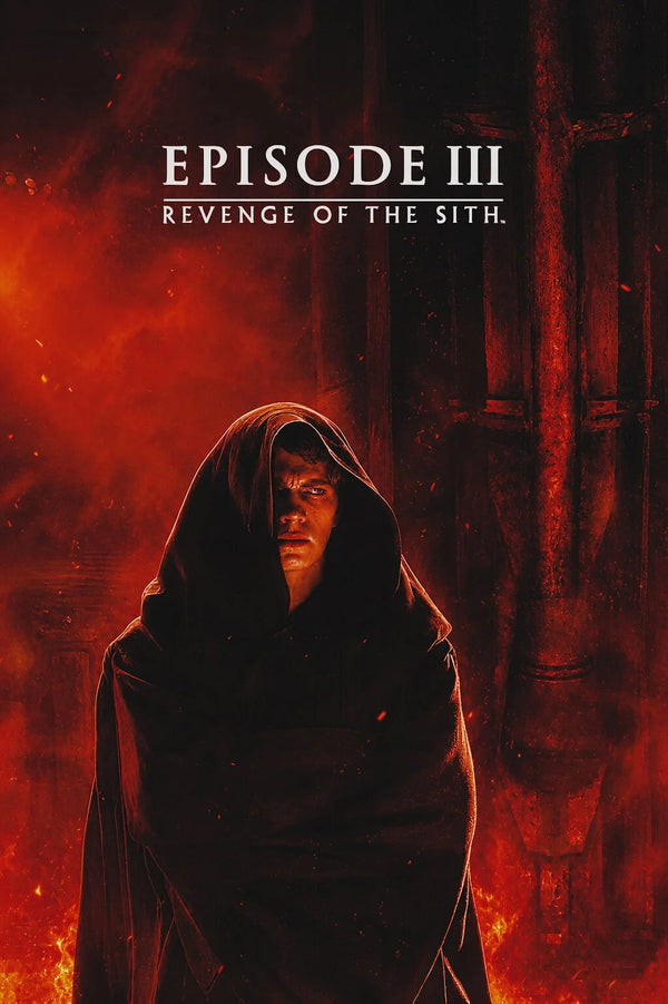 Revenge of the Sith 2005 Epic Star Wars Wall Art Print - Premium Movie Poster