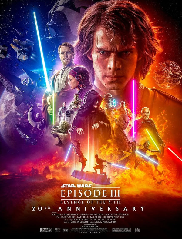 Revenge of the Sith (2005) Epic Wall Art Poster - Premium Movie Poster