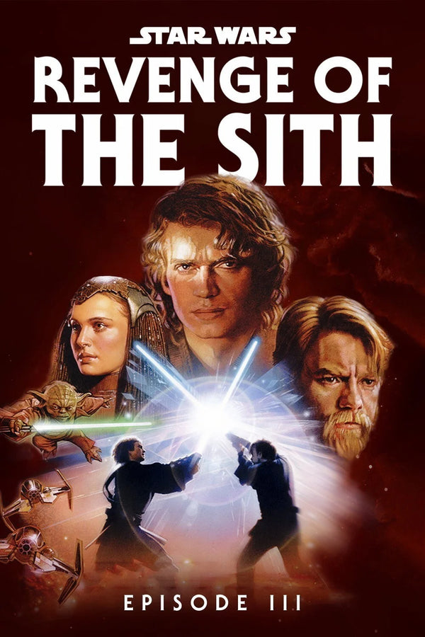 Revenge of the Sith 2005 Poster: Anakin's Fall - Premium Movie Poster