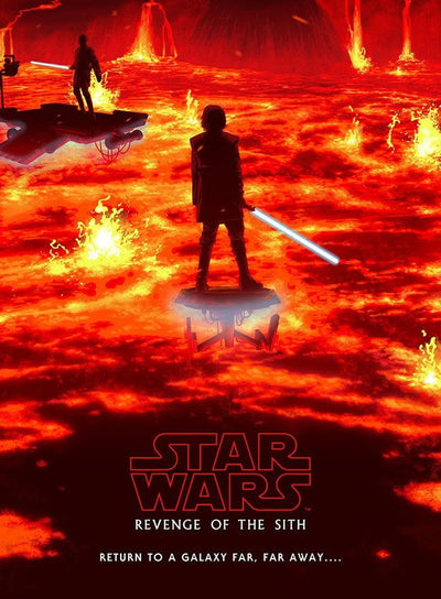Revenge of the Sith 2005 Poster Art Print for Fans - Premium Movie Poster
