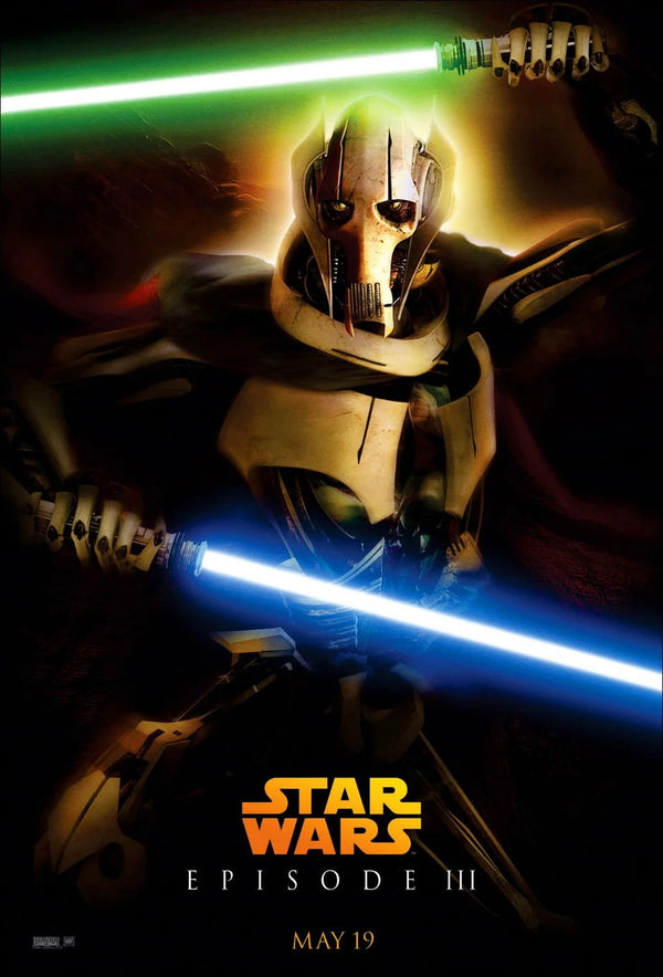 Revenge of the Sith 2005 Poster: Epic Star Wars Art - Premium Movie Poster