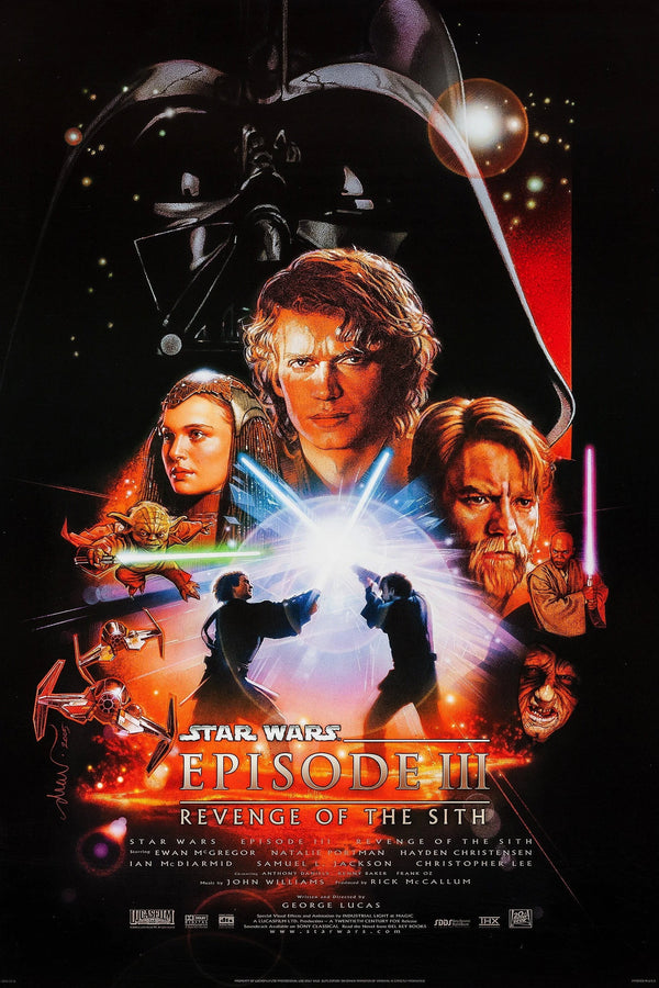 Revenge of the Sith 2005 Poster: Epic Star Wars Wall Decor - Premium Movie Poster