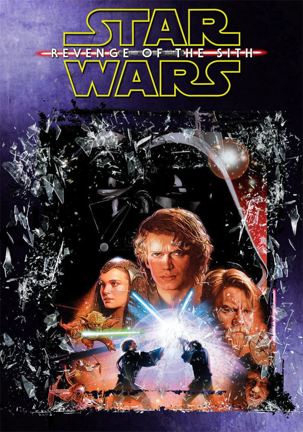 Revenge of the Sith 2005 Star Wars Epic Wall Art Print - Premium Movie Poster