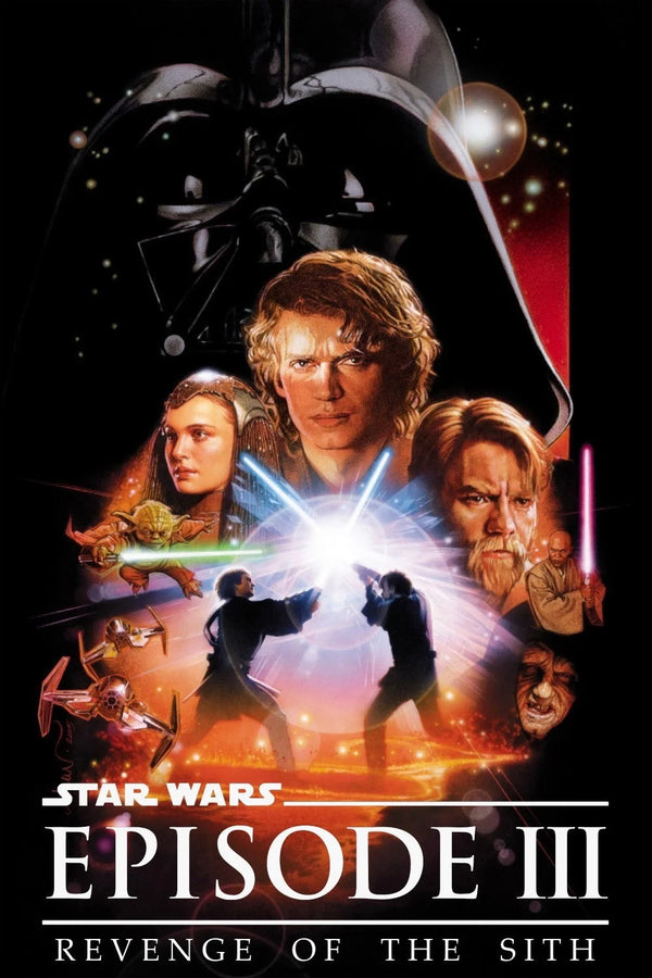 Revenge of the Sith (2005) Star Wars Movie Poster - Premium Movie Poster