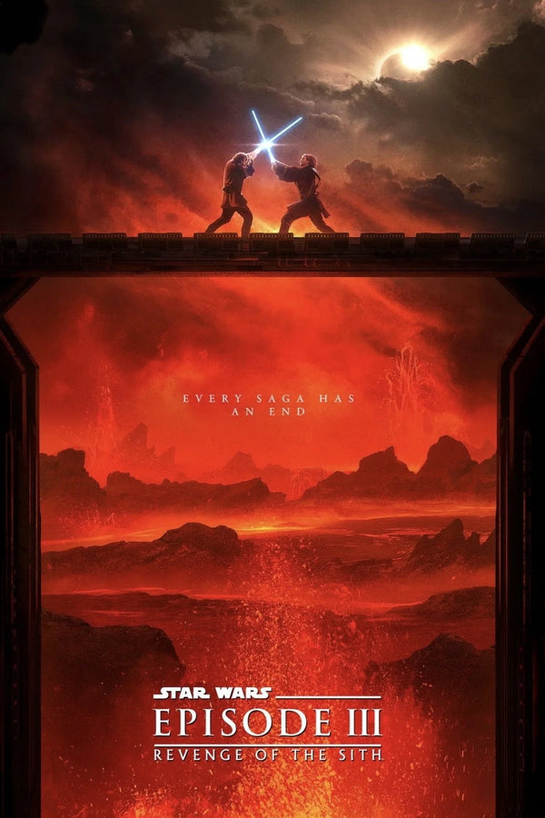 Revenge of the Sith Poster (2005) Star Wars - Premium Movie Poster