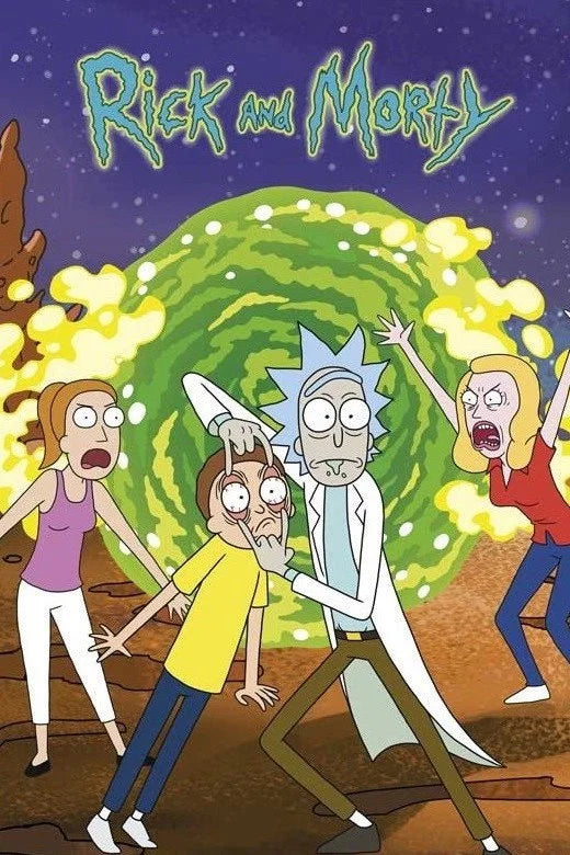 Rick and Morty (2013) Animated Adventure Poster - TV Series Poster