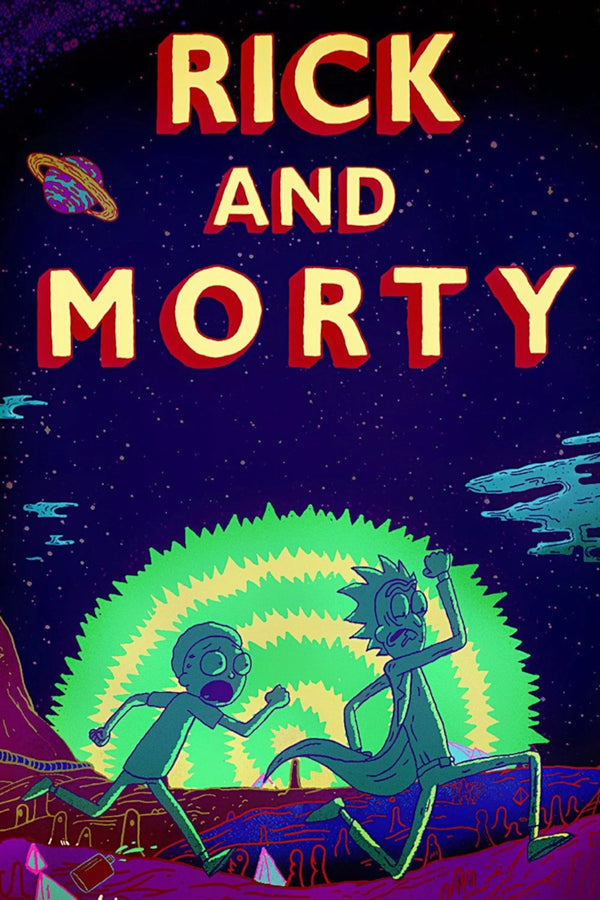 Rick and Morty (2013) Iconic Sci-Fi Wall Art Print - TV Series Poster