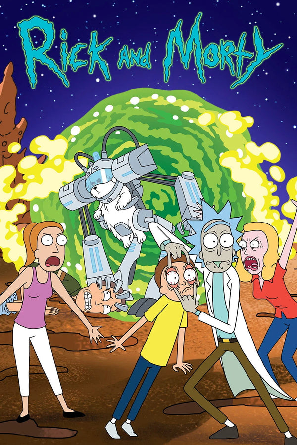 Rick and Morty(2013) - Limited Edition Poster - TV Series Poster