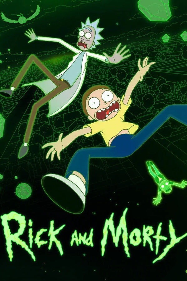 Rick and Morty (2013) Poster: Sci-Fi Adventure Wall Art - TV Series Poster