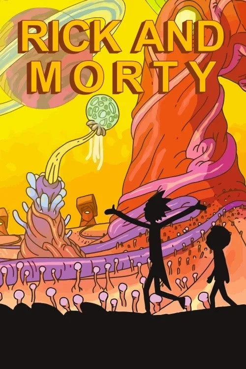 Rick and Morty (2013) Premium Wall Art Poster - TV Series Poster