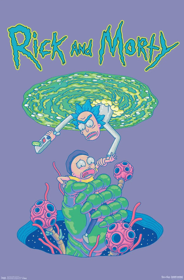 Rick and Morty (2013) Sci-Fi Poster for Fans - TV Series Poster