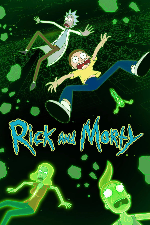 Rick & Morty (2013) Art Print - Sci-Fi Comedy - TV Series Poster