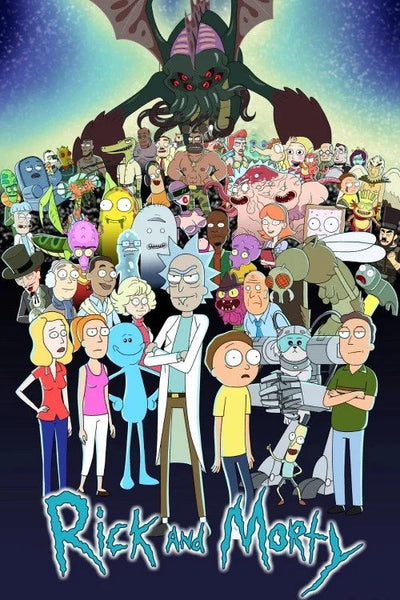 Rick & Morty (2013) Poster for Sci-Fi Fans & Geeks - TV Series Poster