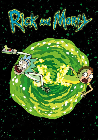 Rick & Morty (2013) Poster: Iconic Sci-Fi Wall Art - TV Series Poster