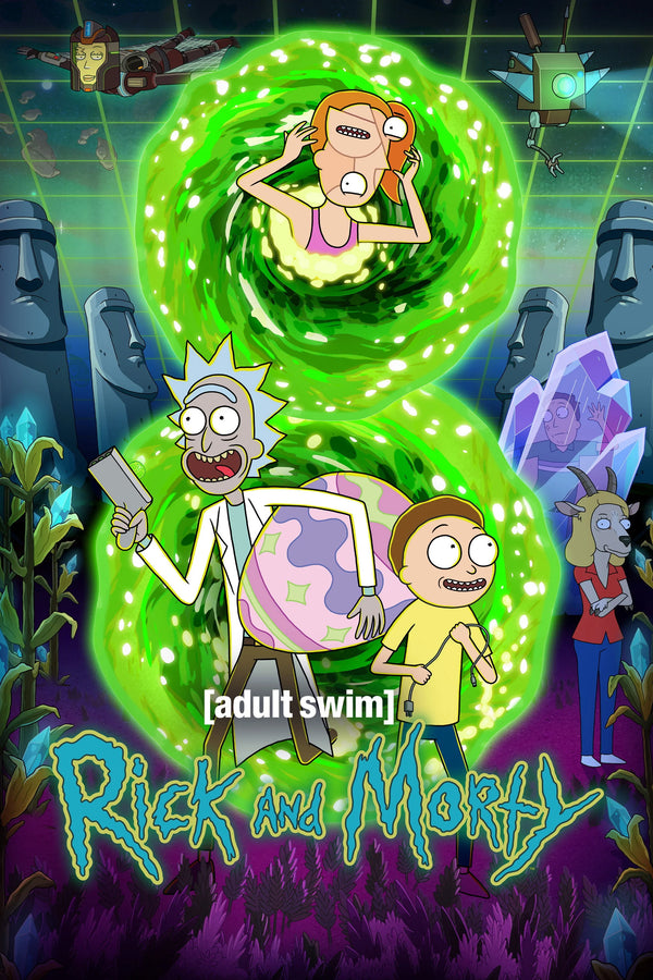 Rick & Morty (2013) Poster: Weird Science Wall Art - TV Series Poster