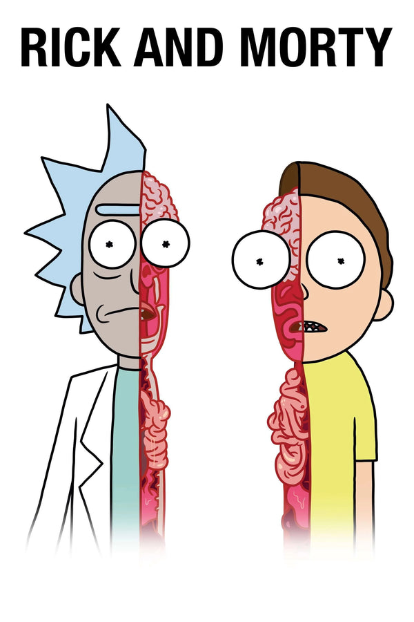 Rick & Morty (2013) Sci-Fi Adventure Poster Art - TV Series Poster