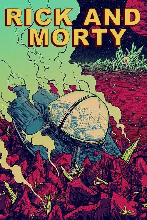 Rick & Morty (2013) Sci-Fi Poster Art - TV Series Poster