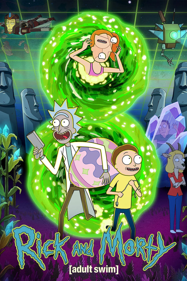 Rick & Morty 2013 Wall Poster Art - TV Series Poster