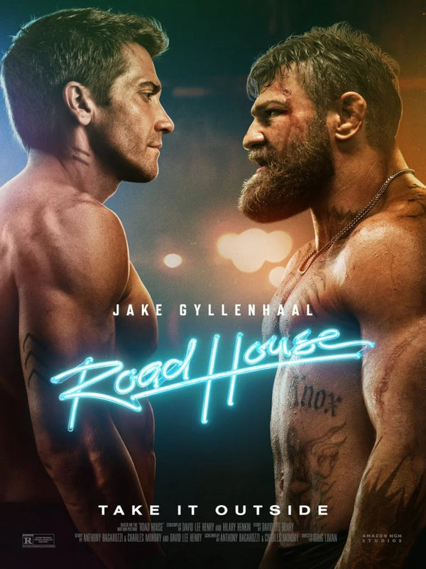 Road House Movie Poster - Iconic Action Film Artwork Movie Poster | Film Wall Art Print